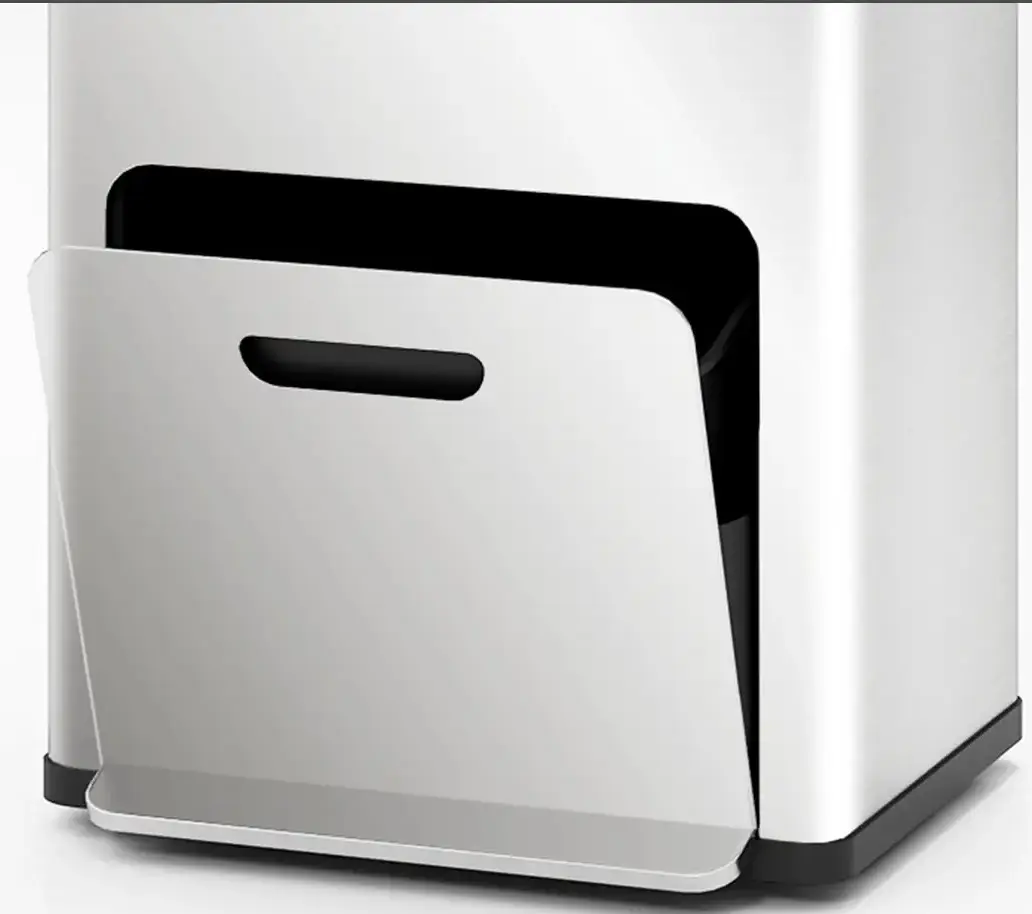 Мусорное ведро Homcom 851-042V00SR 56L (Silver) - 5