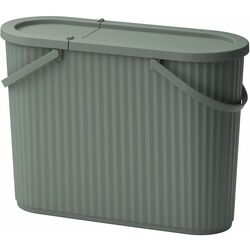 Caldare cu capac Ikea Dammang 48l (Gri-Verde)