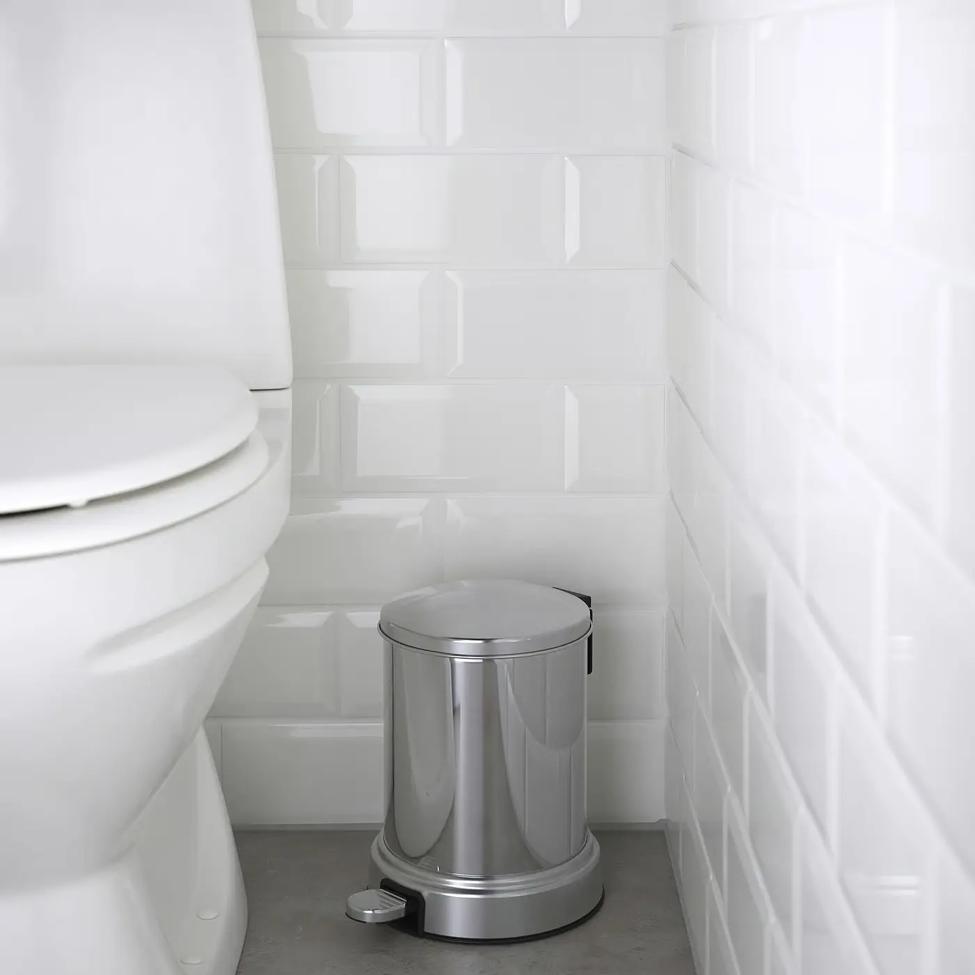 Cos de gunoi Ikea Brofjarden 205.821.82 4L (Silver) - 2