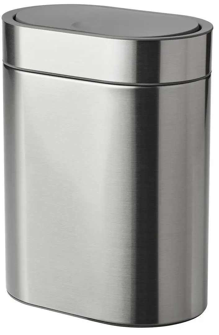 Cos de gunoi Ikea Brogrund 4L (Inox)