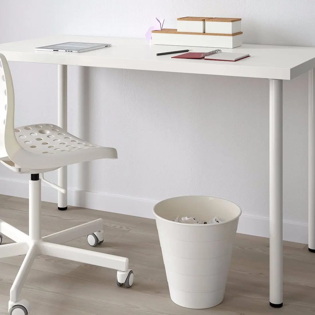 Cos de gunoi Ikea Fniss 10L (Alb) - 2