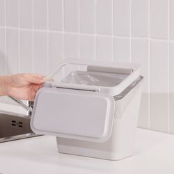 Cos de gunoi Ikea Ikea Skolast (Gri) Thumb