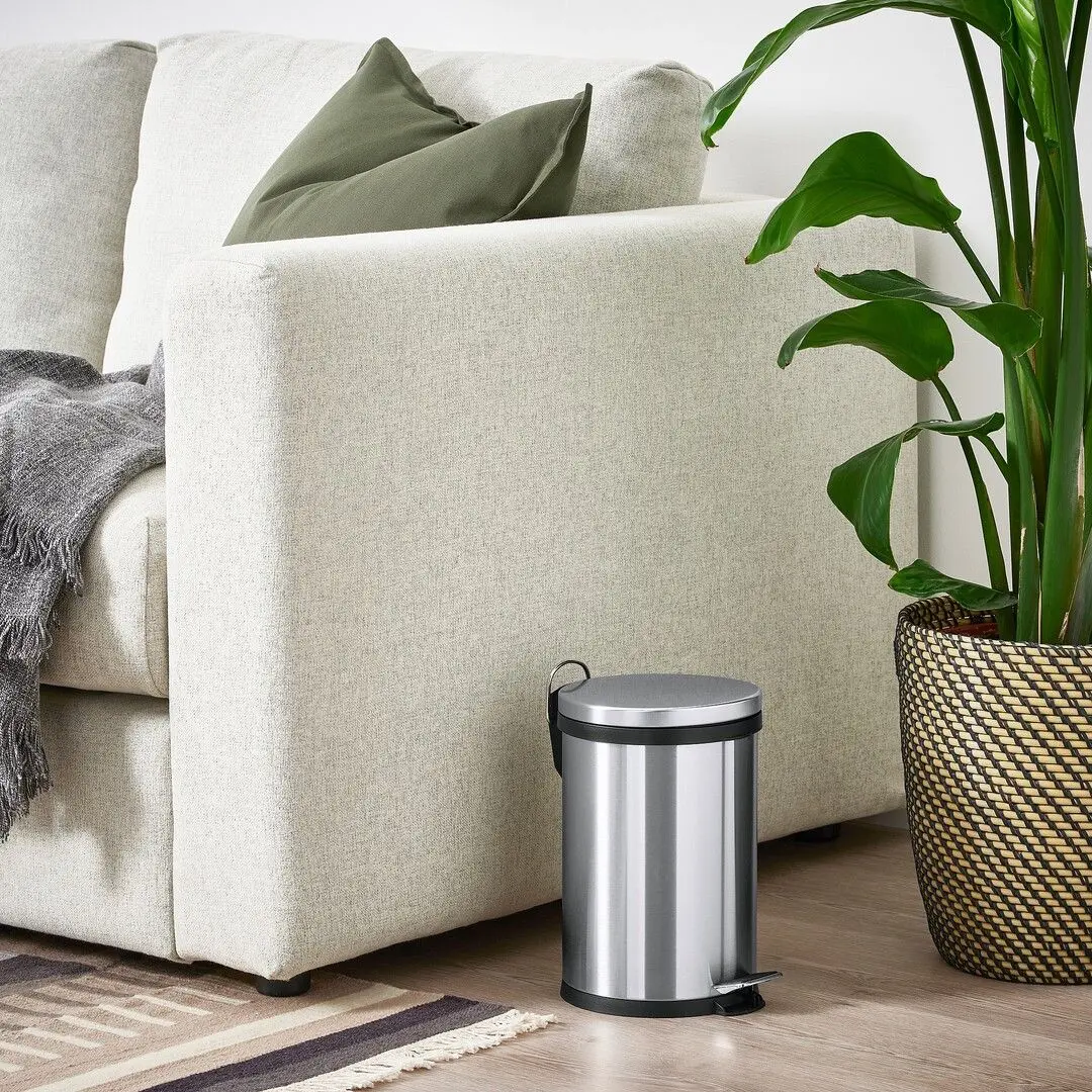 Cos de gunoi Ikea Snorpa 5L (Inox)