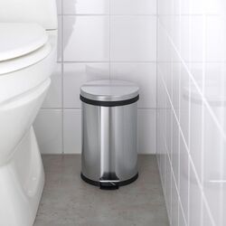Cos de gunoi Ikea Snorpa 5L (Inox) Thumb