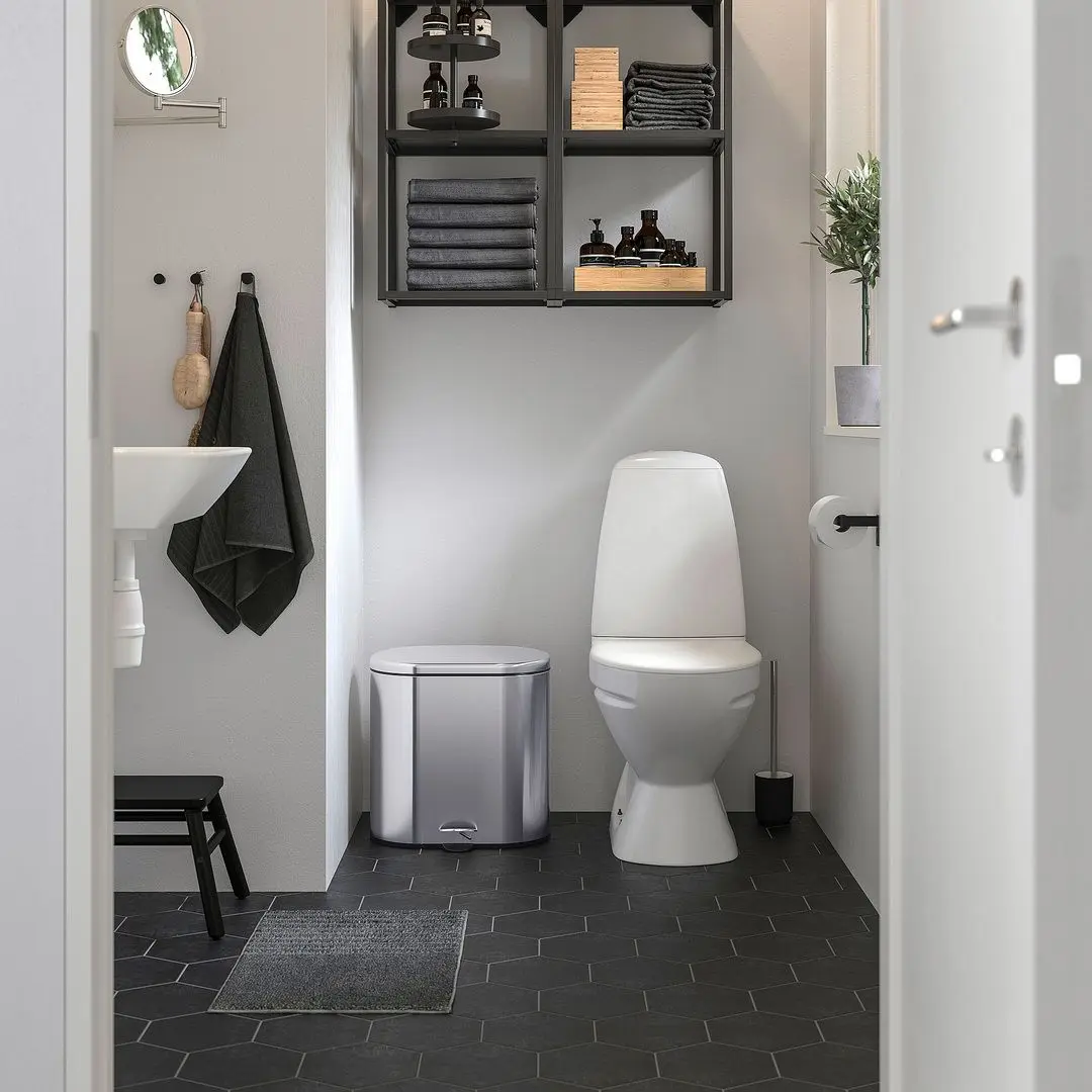 Cos de gunoi Ikea Stabben 20L (Inox)