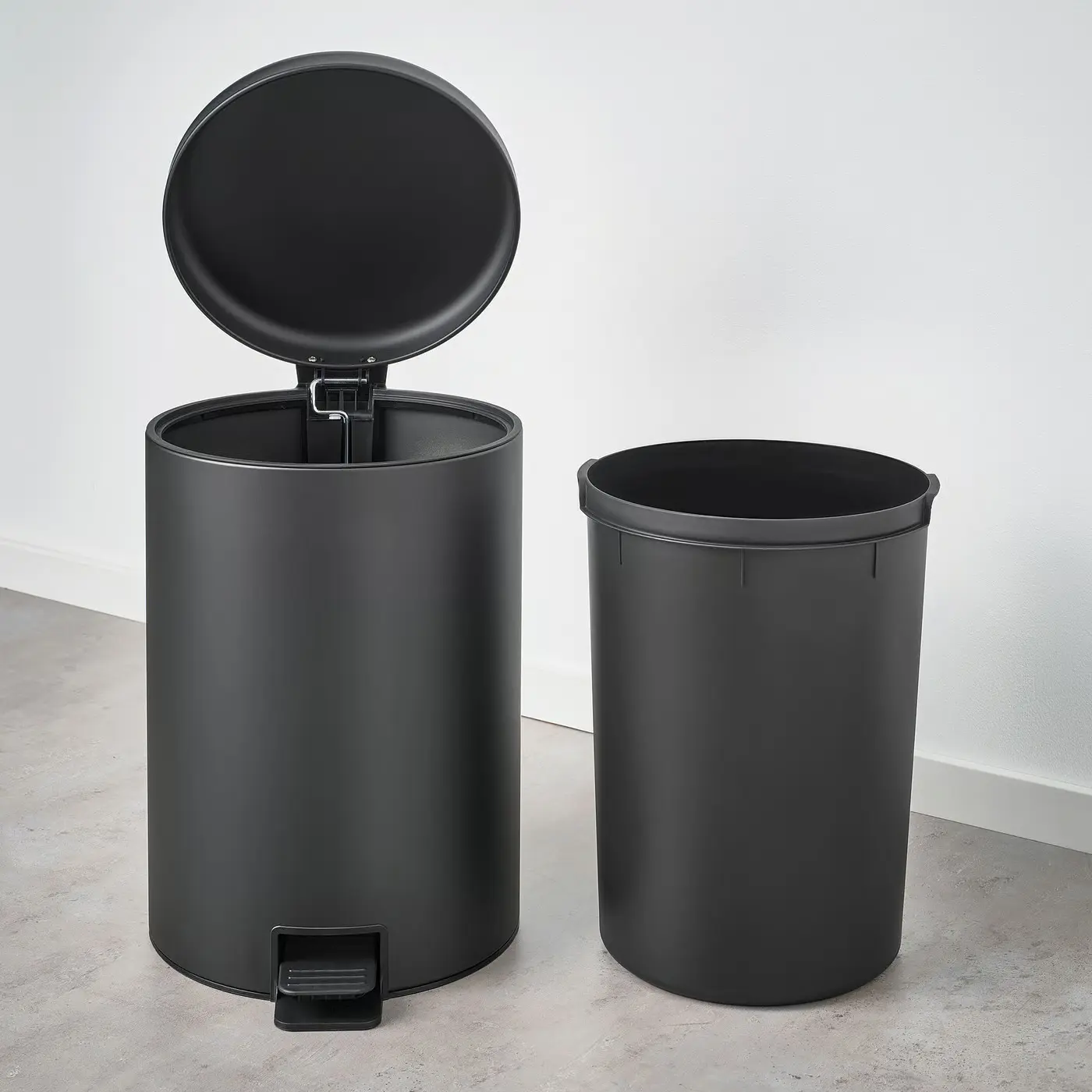 Мусорное ведро Ikea Stentrappa 705.953.99 18L (Anthracite) - 4