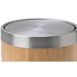 Мусорное ведро Ikea Trasket (Нержавеющая сталь/Бамбук) Thumb