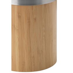 Мусорное ведро Ikea Trasket (Нержавеющая сталь/Бамбук) Thumb