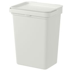 Cos de gunoi cu capac Ikea Hallbar 10L (Gri)
