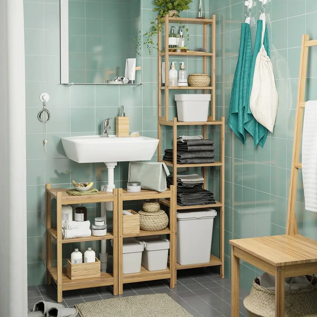 Мусорное ведро с крышкой Ikea Hallbar 3L (Серый) - 7