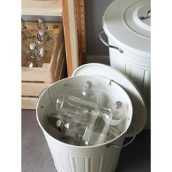 Cos de gunoi cu capac Ikea Knodd 16L (Alb) Thumb