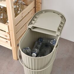Caldare cu capac Ikea Dammang 26l (Gri-Bej) Thumb