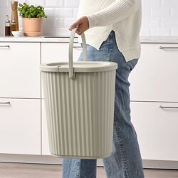 Caldare cu capac Ikea Dammang 26l (Gri-Bej) Thumb