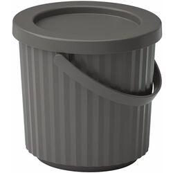 Caldare cu capac Ikea Dammang 8l (Gri Inchis)