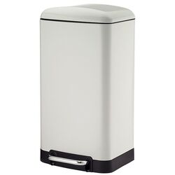 Cos de gunoi Kela Davino 10905 30L (White/Black)