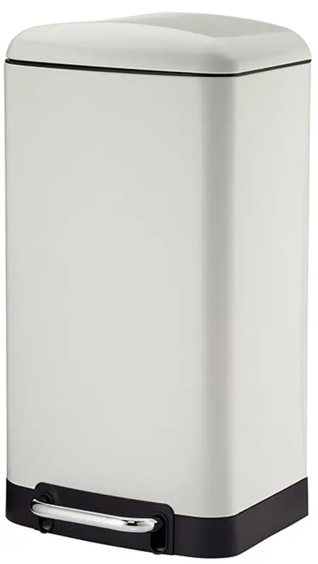 Cos de gunoi Kela Davino 10905 30L (White/Black)