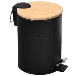 Cos de gunoi Kesper 90166 3L (Black/Bamboo)