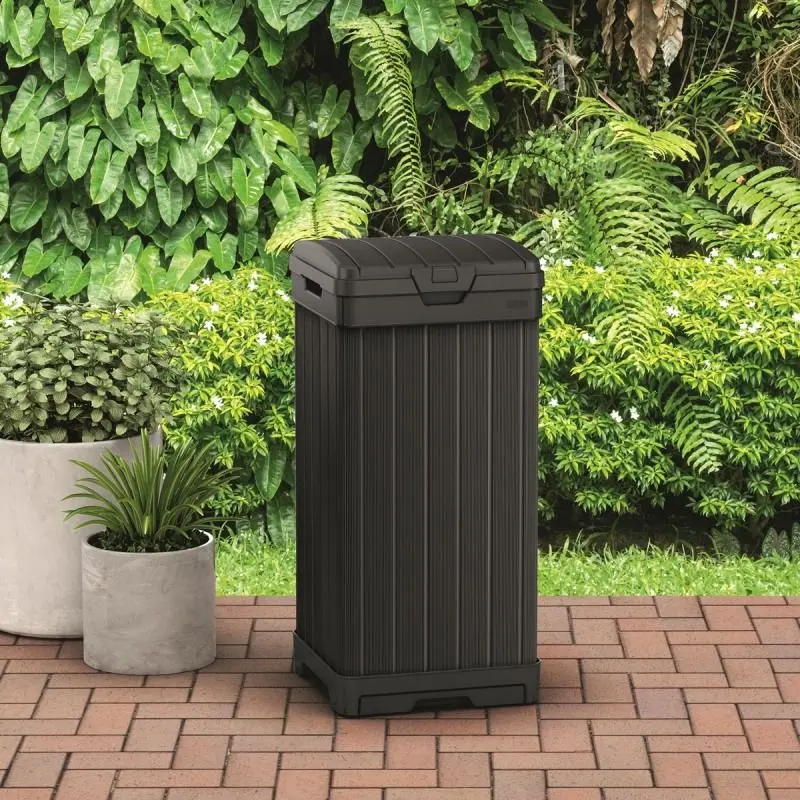 Cos de gunoi Keter Baltimore 125L (Black) - 2