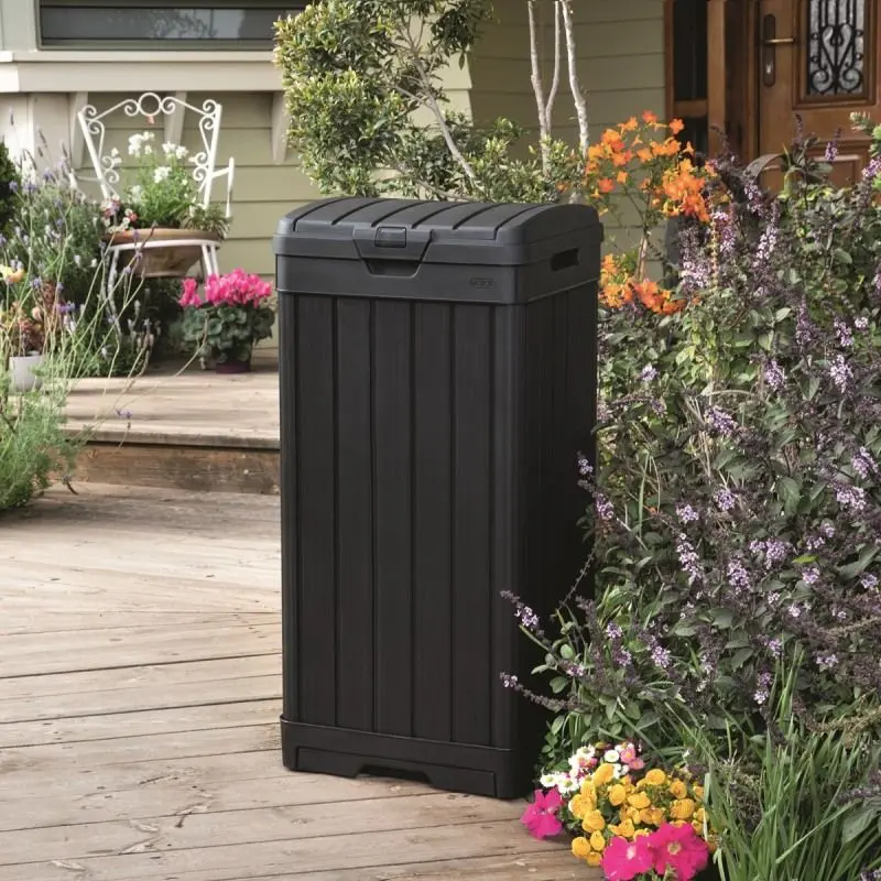 Cos de gunoi Keter Baltimore 125L (Black) - 3