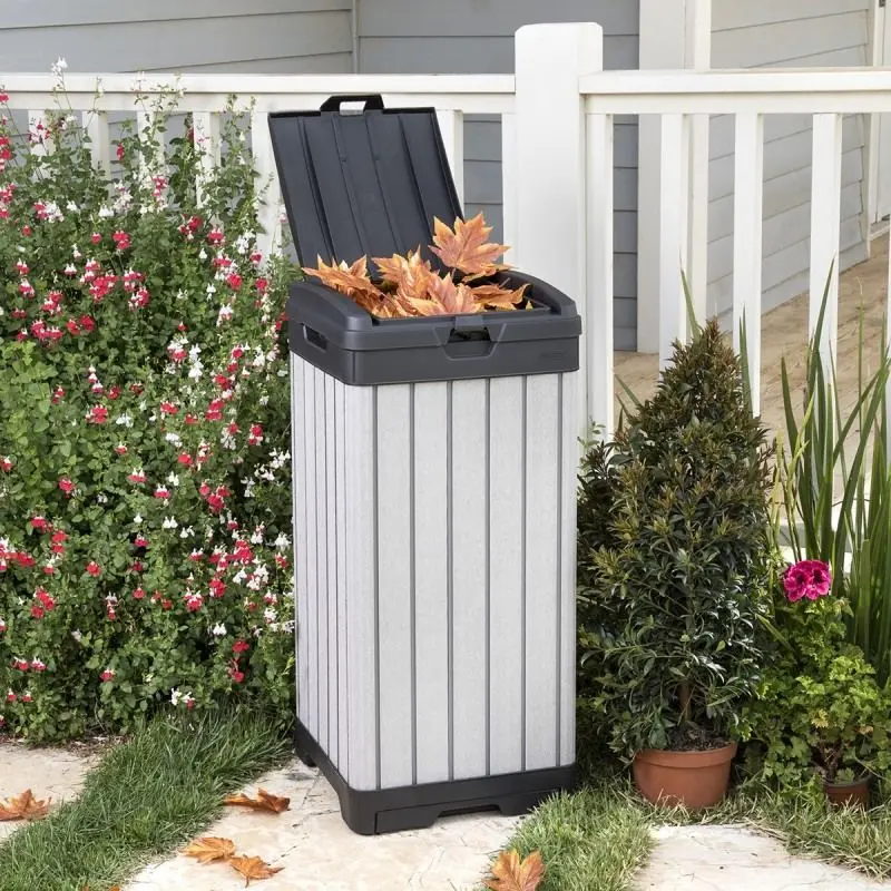 Cos de gunoi Keter Rockford 125L (Grey) - 4