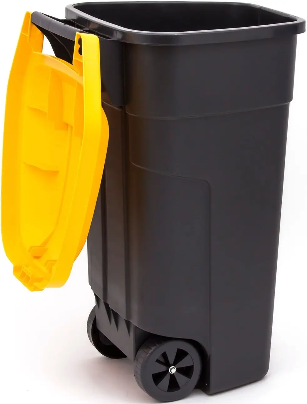 Tomberon de gunoi Keter O/W 110l (Black/Yellow)