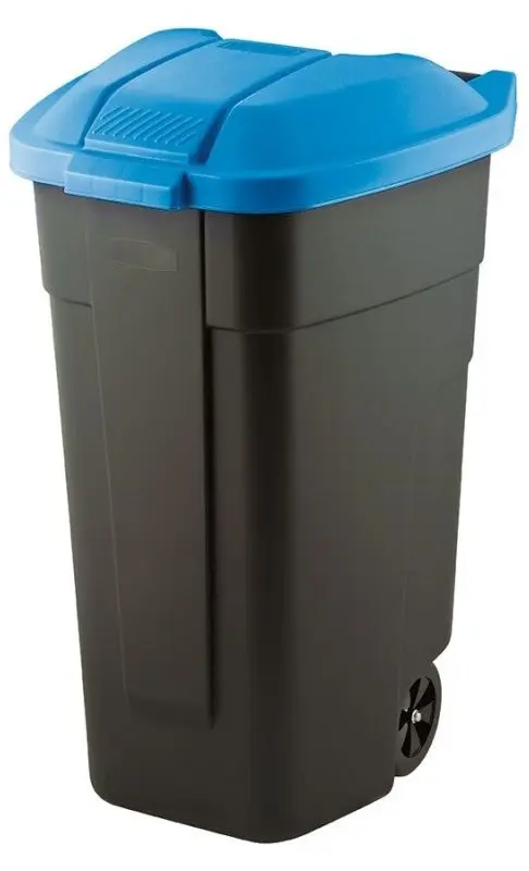 Уличный контейнер для мусора Keter Refuse 110 L (Black/Blue)