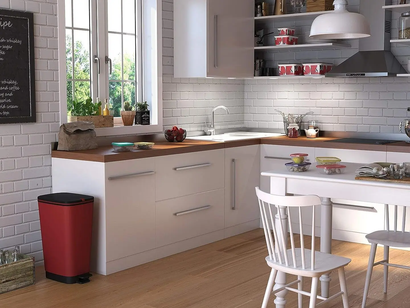 Мусорное ведро Kis Chic 60L (Red)