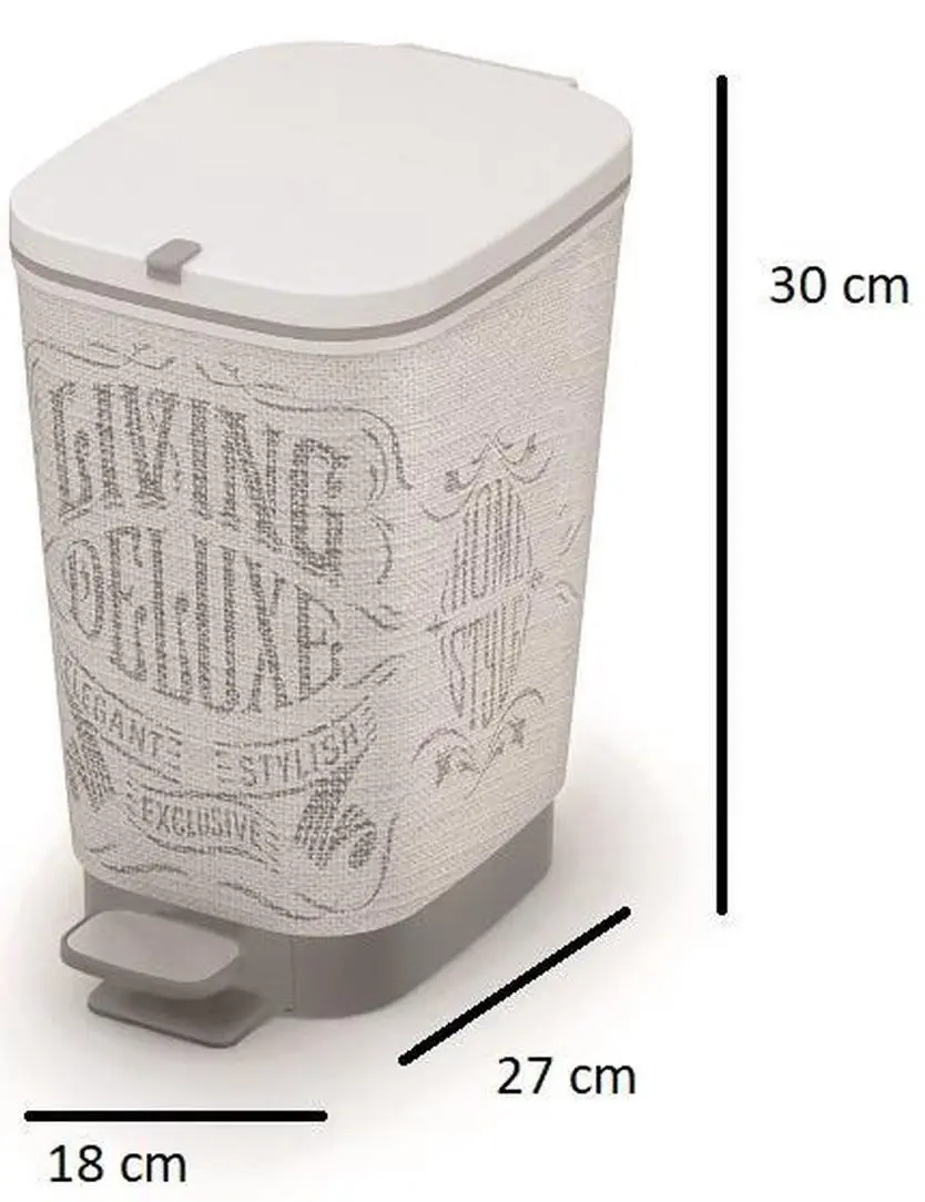 Cos de gunoi Kis Chic Bin Living Deluxe 10L