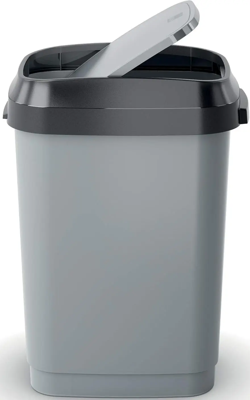 Cos de gunoi Kis Dual Swing 10l (Silver) - 3