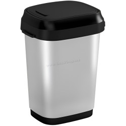 Мусорное ведро Kis Dual Swing 10l (Silver)