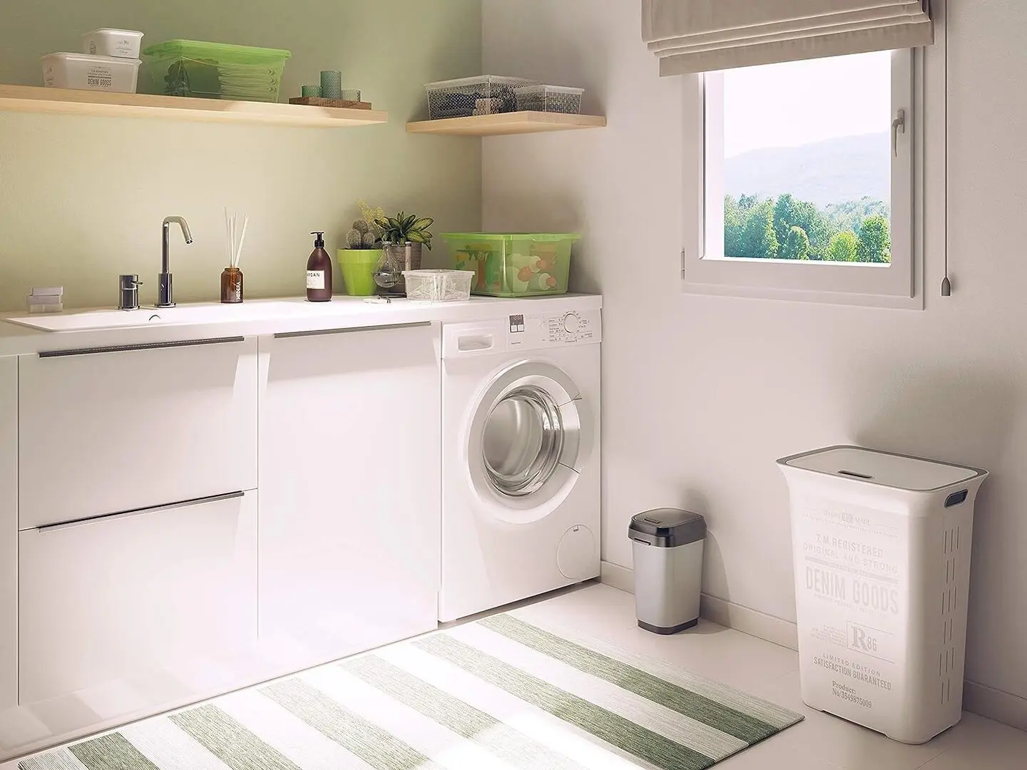 Cos de gunoi Kis Dual Swing 30L (Silver) - 6