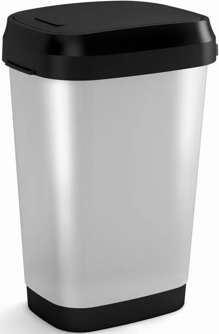 Cos de gunoi Kis Dual Swing 30L (Silver)