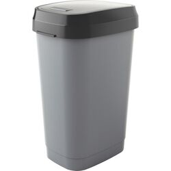 Cos de gunoi Kis Dual Swing 50L (Grey)