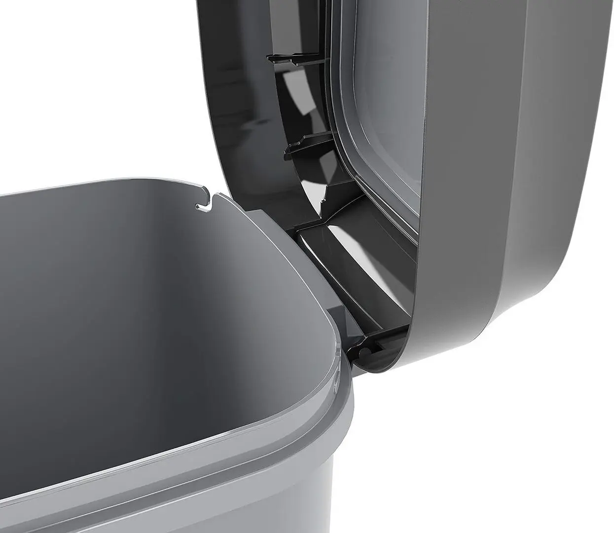 Cos de gunoi Kis Dual Swing 50L (Grey)