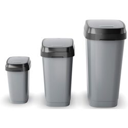 Cos de gunoi Kis Dual Swing 50L (Grey) Thumb