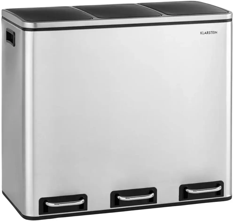 Мусорный контейнер Klarstein Grandmaster Trash 10033726 (Inox)