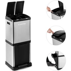 Мусорный контейнер Klarstein Okosystem 10031319 (Inox) Thumb