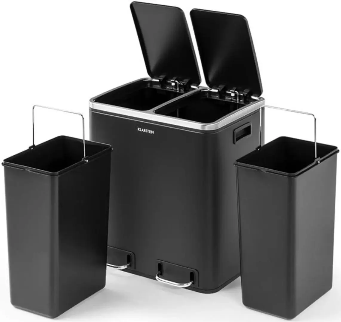 Мусорный контейнер Klarstein Trash Gordon 10033721 (Black)