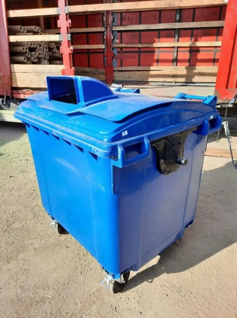 Tomberon de gunoi 1100L (Blue) - 4