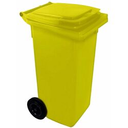 Мусорный контейнер Plastik Gogic EU PG 120L (Yellow)
