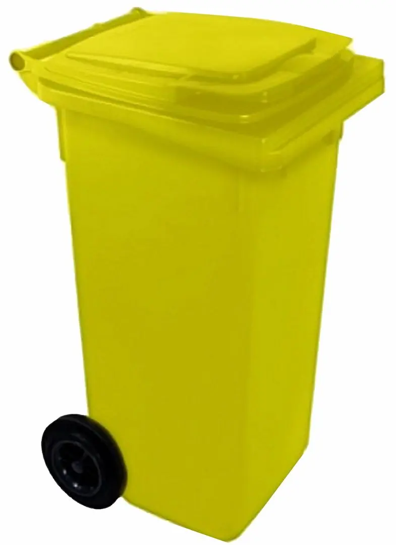 Мусорный контейнер Plastik Gogic EU PG 120L (Yellow)