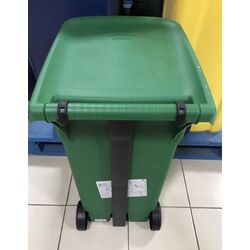 Мусорный контейнер с педалью Plastik Gogic 80L (Green) Thumb