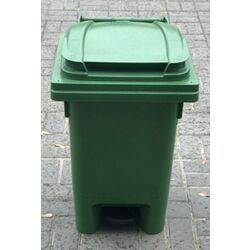 Мусорный контейнер с педалью Plastik Gogic EU 60L (Green) Thumb