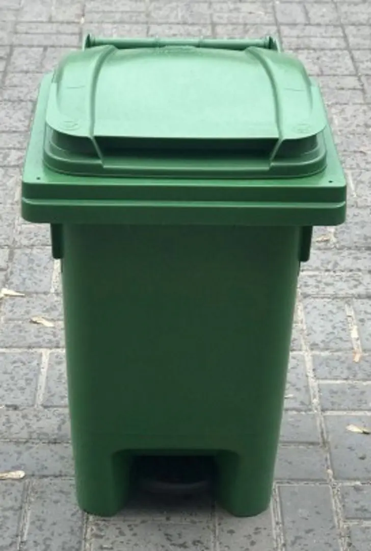Мусорный контейнер с педалью Plastik Gogic EU 60L (Green)