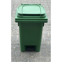 Мусорный контейнер с педалью Plastik Gogic EU 80L (Green) Thumb