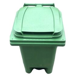 Мусорный контейнер с педалью Plastik Gogic EU 80L (Green)