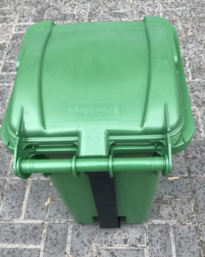 Мусорный контейнер с педалью Plastik Gogic EU 80L (Green)