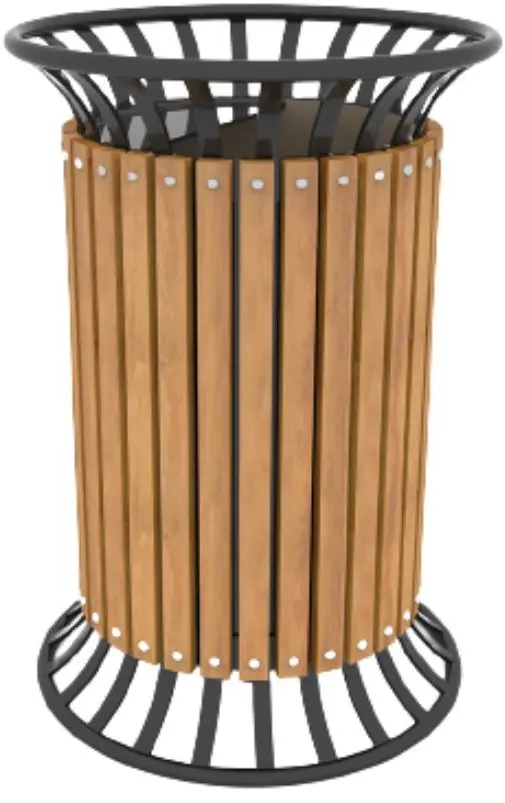 Мусорное ведро PlayPark CPK-102 (Woody/Black)