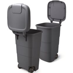 Уличный контейнер для мусора Prosperplast Wheeler 90L (Graphite) Thumb