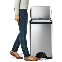 Мусорное ведро Simplehuman CW1814 (Inox) Thumb